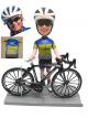 Custom Bobblehead Lady Cyclist personalized biker  Custom Bobblehead Lady Cyclist personalized biker