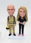 custom husband and wife bobbleheads