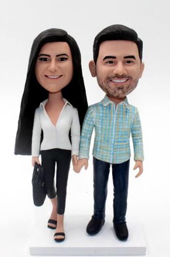 custom couple bobbleheads