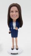 Custom bobblehead- Office Lady