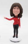 Custom bobblehead Figurines Star Trek Female Capital