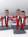 Make your own realtor bobbleheads