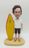 Custom Bobble Head - Man Sailing Boat