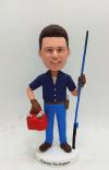 Personalized bobblehead doll-Go fishing