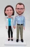 Custom bobbleheads-Husband and Wife