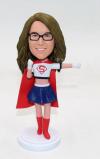 Custom bobbleheads Superwoman Super lady Gifts For Mum