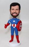 Captain America my face custom bobbleheads