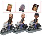 Custom motorcycle bobblehead Harley Davison [AM4977]