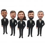 Groomsman bobble head best gifts for groomsmen set of 5