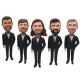 Groomsman bobble head best gifts for groomsmen set of 5