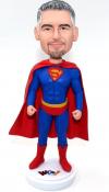 Personalized Bobbleheads Superman Super dad super boss Top Salesman Awards