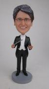 Custom music conductor bobbleheads