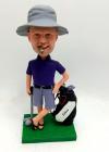 Custom golfer bobblehead Christmas gifts