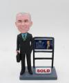 Custom realtor bobblehead real estate agent