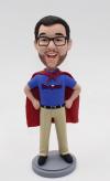 Custom Superman Super dad super boss Bobbleheads Top Sales Awards