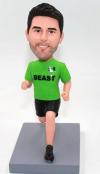 Custom Running Bobbleheads Doll