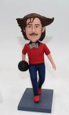 Custom bowling Bobblehead