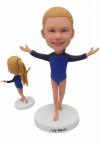 Custom Gymnast Bobblehead Birthday Gift For Little Girl