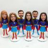 Create your own superman superwoman custom bobbleheads