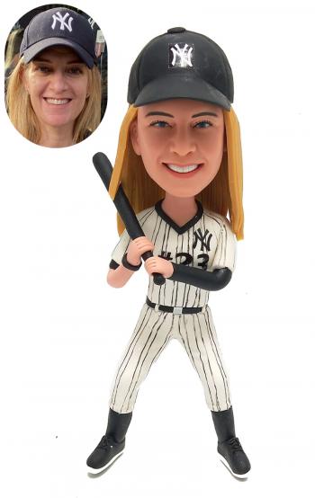 Custom baseball player bobblehead New York Yankees