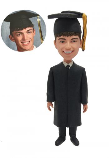 Custom graduation bobblehead doll