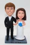 Custom cartoon bobblehead couple