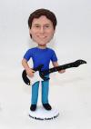 Playing guitar bobblehead