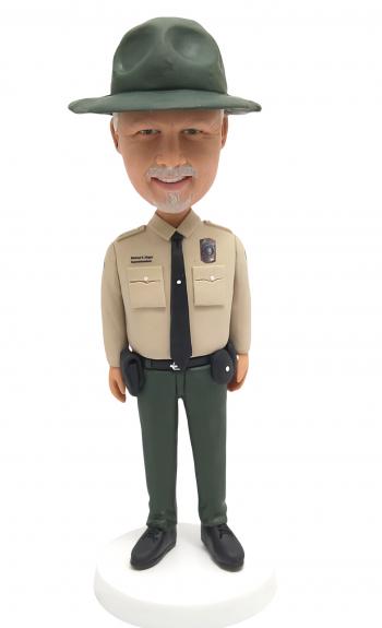 Custom Police Officer Bobblehead Personalized Law Enforcement Gift