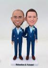 Custom gay wedding cake toppers