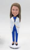 Doctor custom bobblehead-female