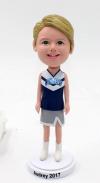 Custom little girl bobblehead