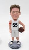 custom bobblehead- playing basketball