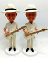 Custom guitar player bobblehead