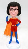 Custom Superwoman Bobbleheads Top Salesperson Awards