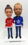 Custom anniversary bobbleheads gift