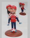 Custom sport bobblehead football theme