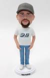 Personalised male bobblehead doll