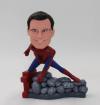 Create Spiderman superhero custom bobbleheads