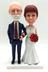 Custom wedding cake topper