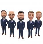 Groomsman bobble head Best man gifts Best men bobbleheads [2313]