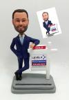 Custom realtor bobblehead