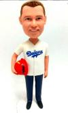 Custom Bobbleheads Dodgers fans firemen bobblehead with helmet