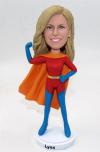 Custom Bobbleheads Superwoman Super Mom Employee reward