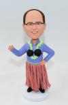 Custom bobblehead- Man dancing Hawaii hula dance Funny Gifts