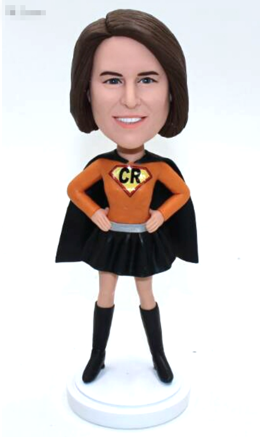 Personalized Bobbleheads Superwoman Super Boss Super Leader [1022 ...